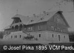 Lovčí zámeček Ráby 1895